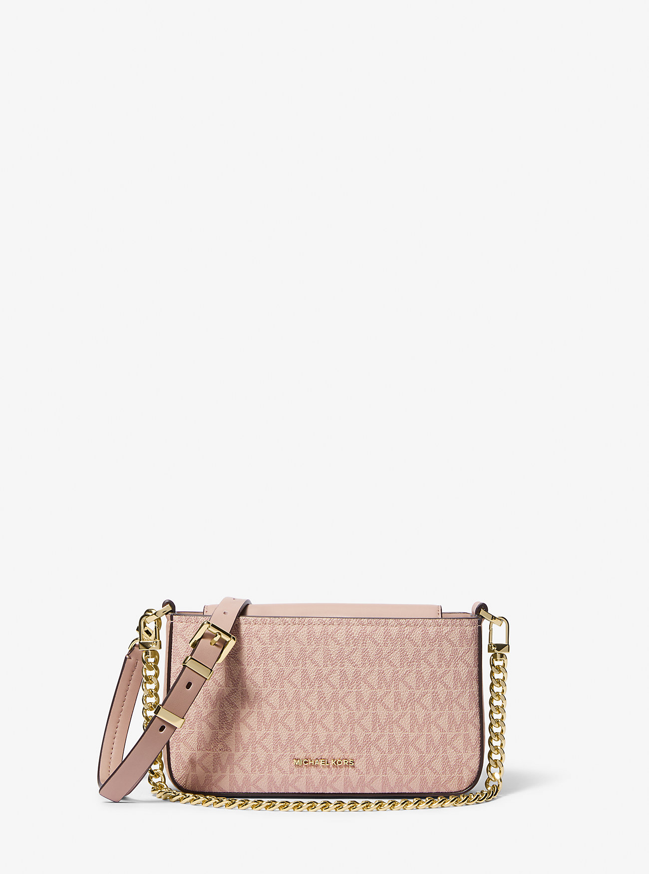 MK Wandelbare Pochette Bryant Small Mit Signature-Logomuster - Rosa - Michael Kors von MICHAEL Michael Kors