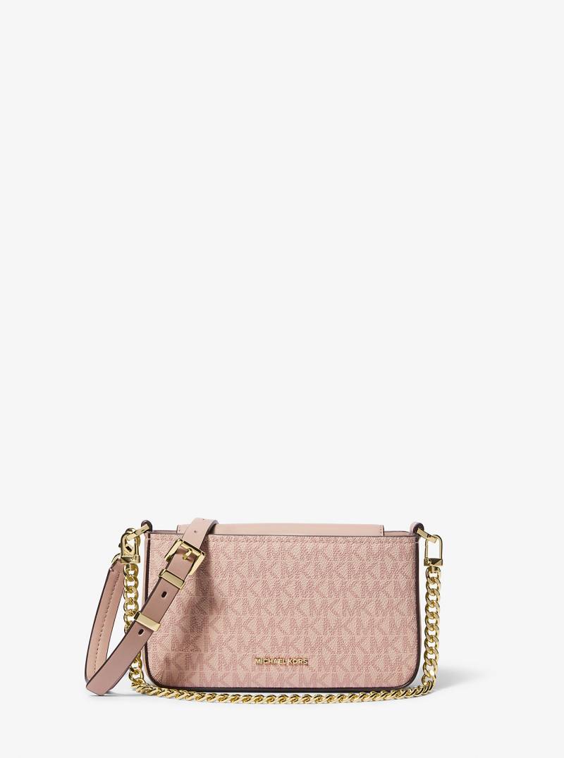 MK Wandelbare Pochette Bryant Small Mit Signature-Logomuster - Rosa - Michael Kors von MICHAEL Michael Kors