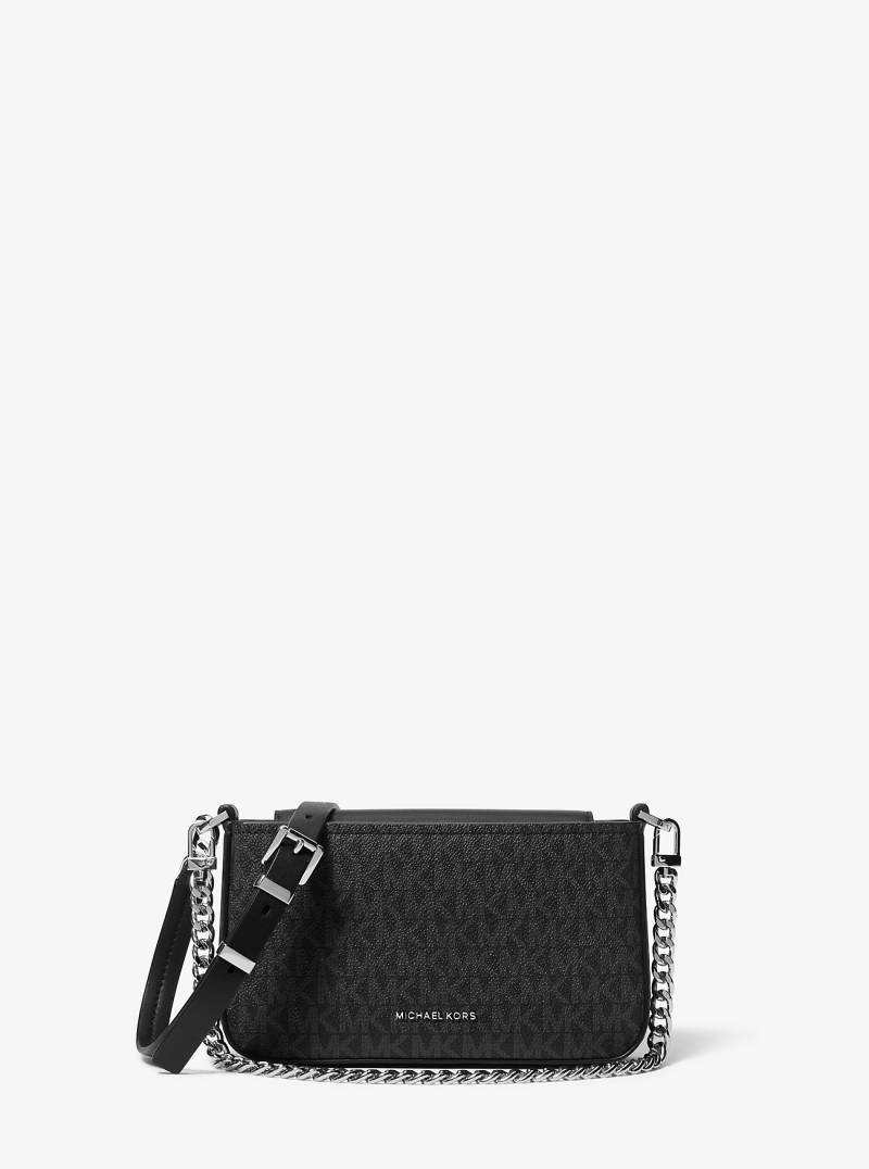 MK Wandelbare Pochette Bryant Small Mit Signature-Logomuster - Schwarz - Michael Kors von MICHAEL Michael Kors