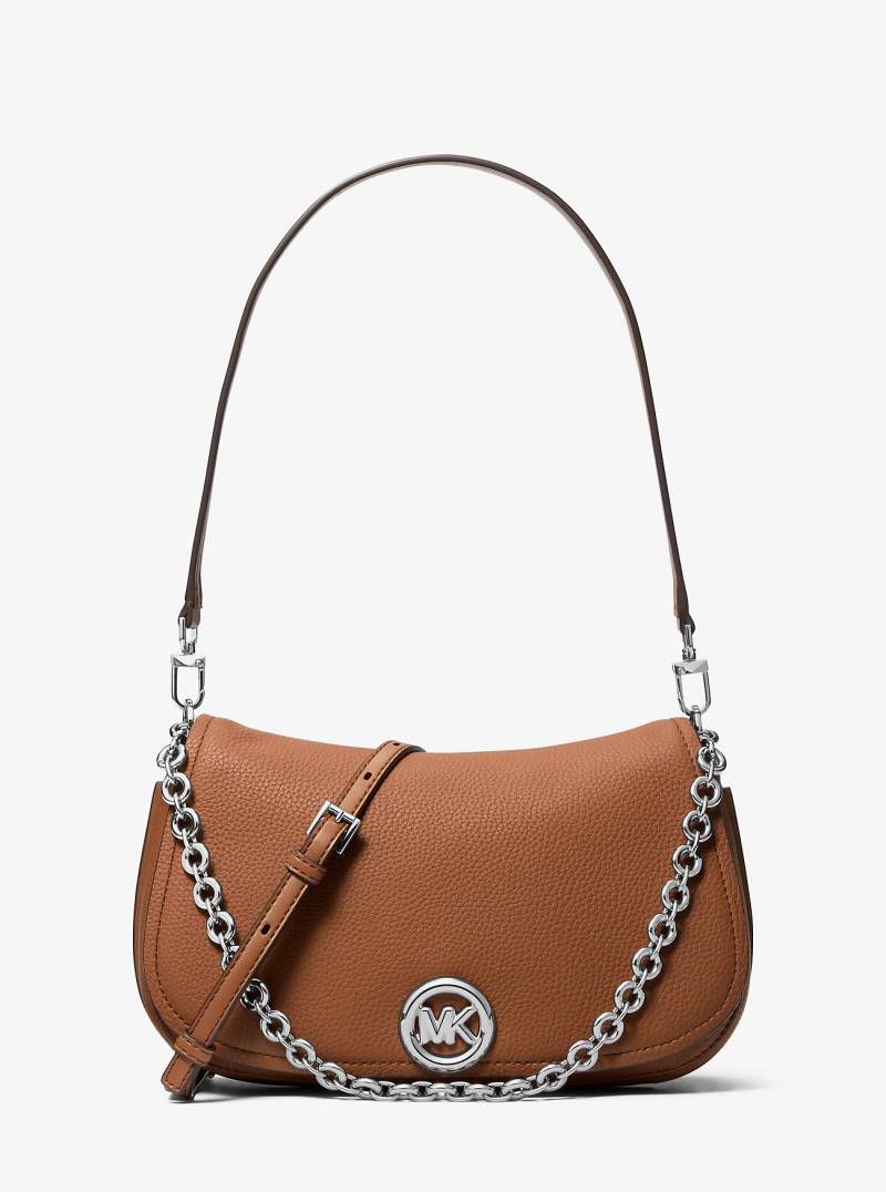 MK Wandelbare Schultertasche Nolita Medium Aus Leder - Braun - Michael Kors von MICHAEL Michael Kors