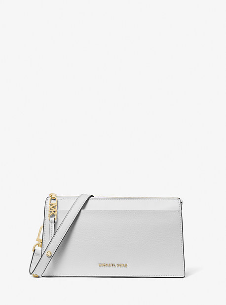 MK Wandelbare Umhängetasche Empire Large Aus Leder - Weiss - Michael Kors von MICHAEL Michael Kors