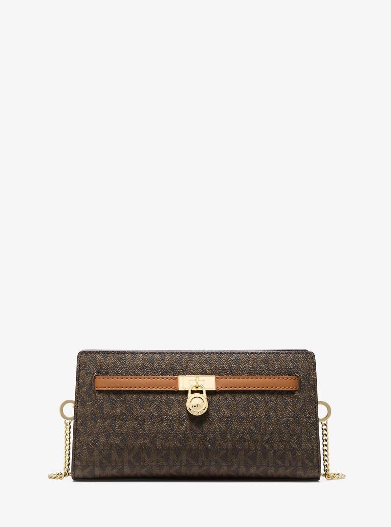 MK Wandelbare Umhängetasche Hamilton Moderne Extra-Small Mit Signature-Logomuster - Braun - Michael Kors von MICHAEL Michael Kors