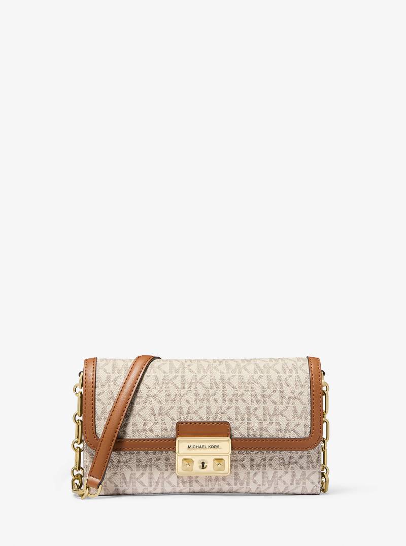 MK Wandelbare Umhängetasche Tribeca Large Mit Signature-Logomuster - Natur - Michael Kors von MICHAEL Michael Kors