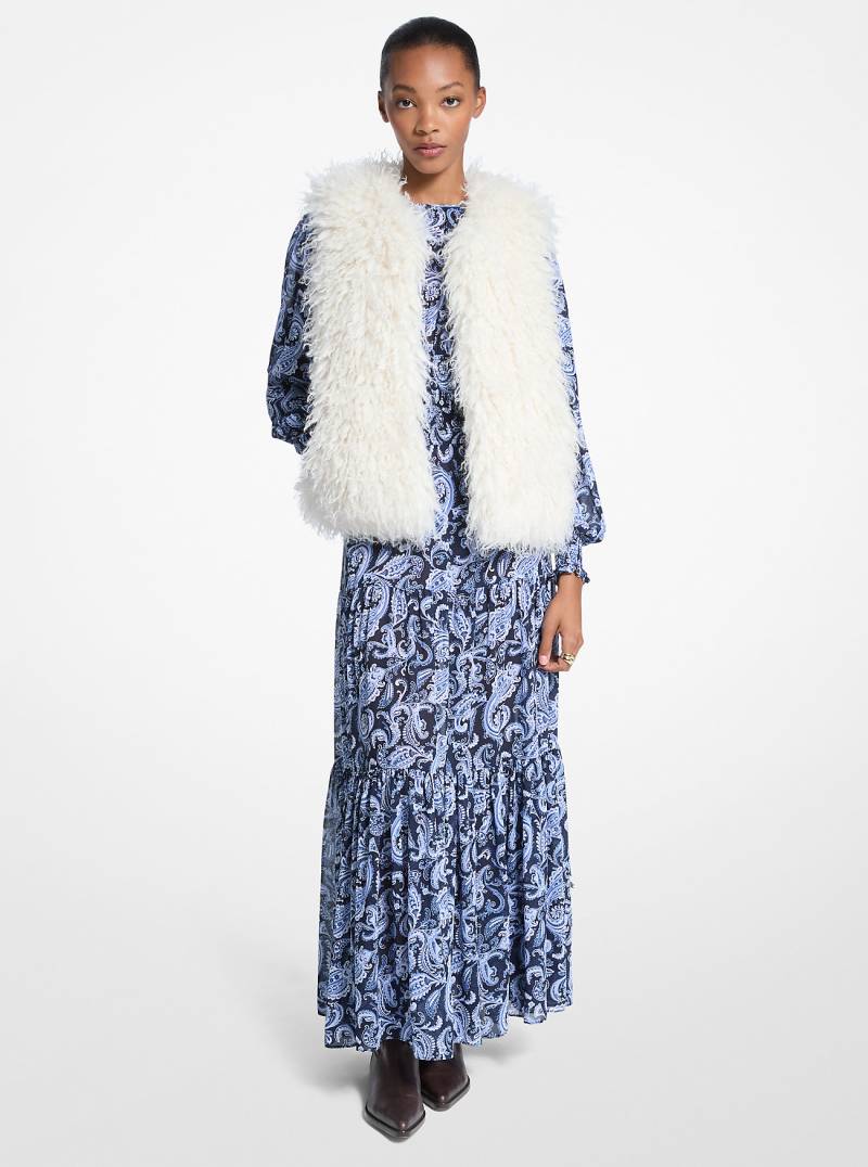 MK Weste Aus Lammfellimitat - Natur - Michael Kors MK Weste Aus Lammfellimitat - Natur - Michael Kors von MICHAEL Michael Kors