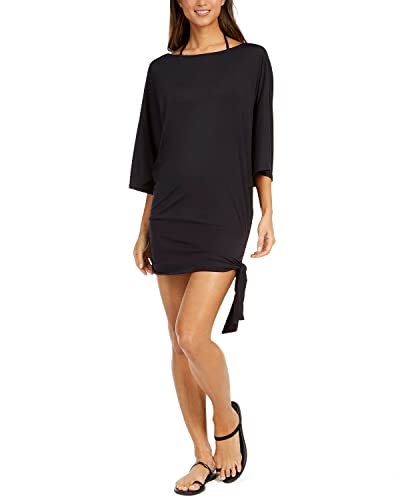 Michael Michael Kors Classic Side Tie Cover-Up Black SM von MICHAEL Michael Kors