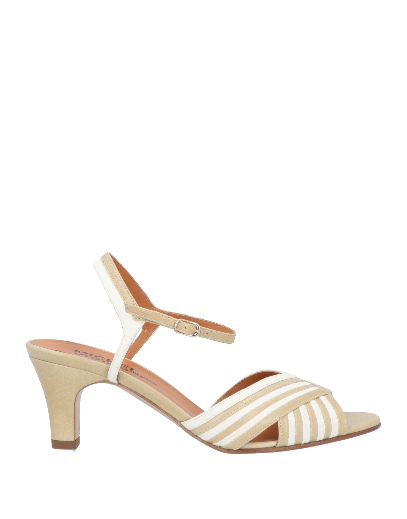 MICHEL VIVIEN Sandale Damen Off white von MICHEL VIVIEN