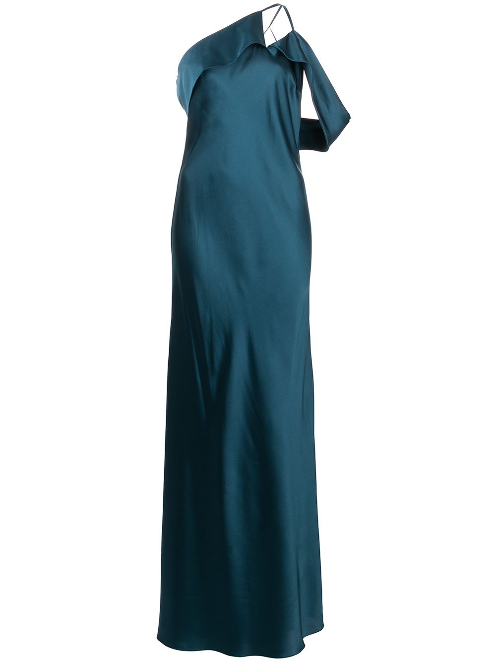 Michelle Mason Asymmetrisches Abendkleid - Blau von Michelle Mason