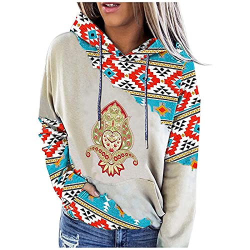 Angebote Des Tages Heute,Blitzangebote Des Tages Kapuzenpulli Hoodie Pullover Damenblau Pullover Weihnachtspullover Damen Mit Glitzer Happy Size Strickjacken Flauschiger Hoodie(Grün,Einheitsgröße) von MICKURY