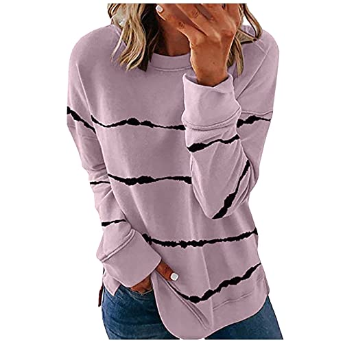 MICKURY Abschlusspullis,Hoodie Damen Norweger Pullover Fleece Pullover Schwarzer Rollkragenpullover Partner Pullover 2Er Set Oma T Shirt Wollpullover Damen Norweger von MICKURY