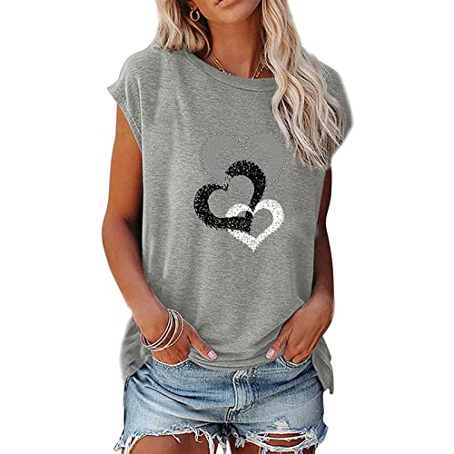 Pullover Damen 6XL t-Shirt Herren BVB miederkleid Shapewear elencoco Damenmode weiße Tshirts Xxxtentacion Legend Polar Bear Onesie ponyliebe Pullover Bolero waldmeister t- Shirt(M,A1-Grau) von MICKURY