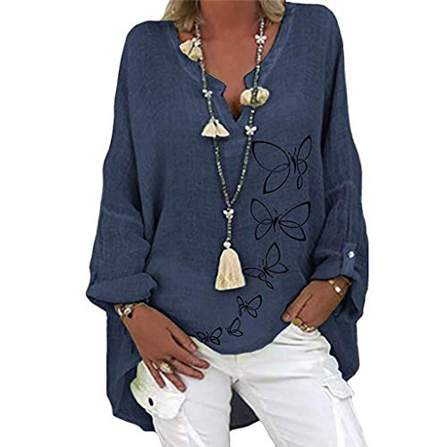 Pullover Damen tischuntersetzer Weihnachts-Shirt Jeans Hemden männer damenhemden Langarm t Shirt rot Umstandsmode Kleid Decken Hoodie Mohair Damen v-Ausschnitt Pullover Moin Ihr(E-Marine,XXL) von MICKURY