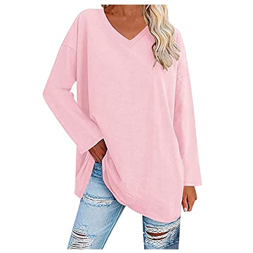 Tops Damen Herbst,Hoodie Damen of The Tshirt Damen Depeche T-Shirt Kleidung Bedrucken T Shirt V Ausschnitt Spaghettiträger Top Damen T-Shirt Damen Weiß von MICKURY