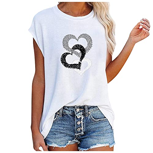 unterhemden Herren unterhemd Damen t Shirt Bedrucken Longsleeve Tshirt Lassen abschlusspullis Tshirts Bedrucken Damen Herrn t Shirt t-Shirt Herren Under Shirts Manner(A-Weiß,Large) von MICKURY