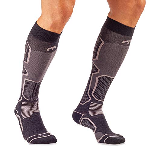 MICO SOCKEN SKI, Medium, aus Wolle + LYCRA Faser, Hochleistung, ultraleicht, Unisex für Herren und Damen, sportlich (M) von MICO