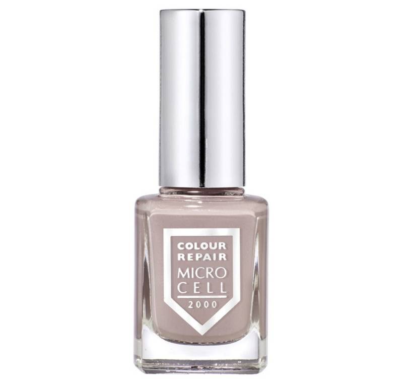 MICRO CELL Nagellack Micro Cell 2000 Colour & Repair - Soft Taupe - zartes Braun-Grau von MICRO CELL