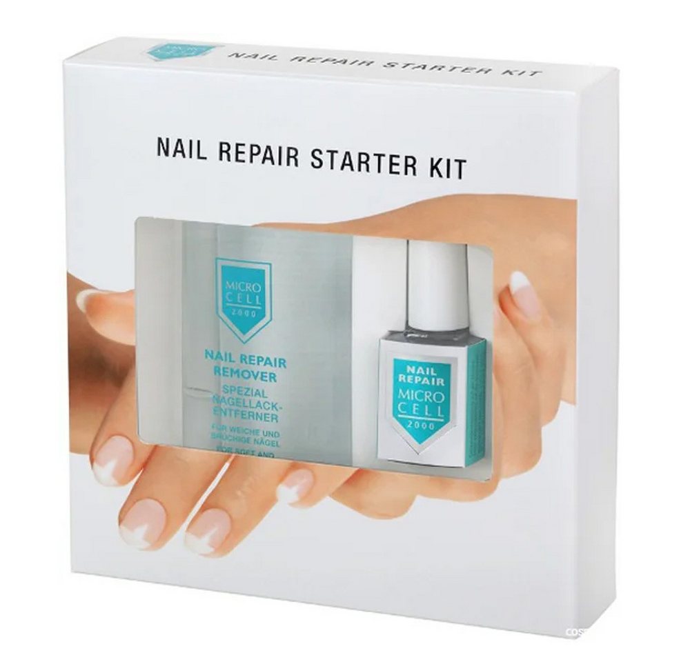 MICRO CELL Nagellack-Set Micro Cell 2000 Nail Repair Starter Kit (Nail Repair 12ml & Remover MICRO CELL Nagellack-Set Micro Cell 2000 Nail Repair Starter Kit (Nail Repair 12ml & Remover von MICRO CELL