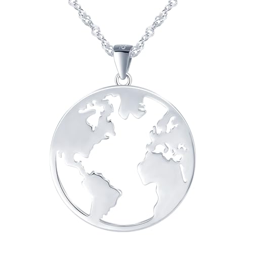 MICYUMI Damen 925 Sterling Silber Karte Muster Anhänger Halskette Zirkonia Kette MICYUMI Damen 925 Sterling Silber Karte Muster Anhänger Halskette Zirkonia Kette von MICYUMI