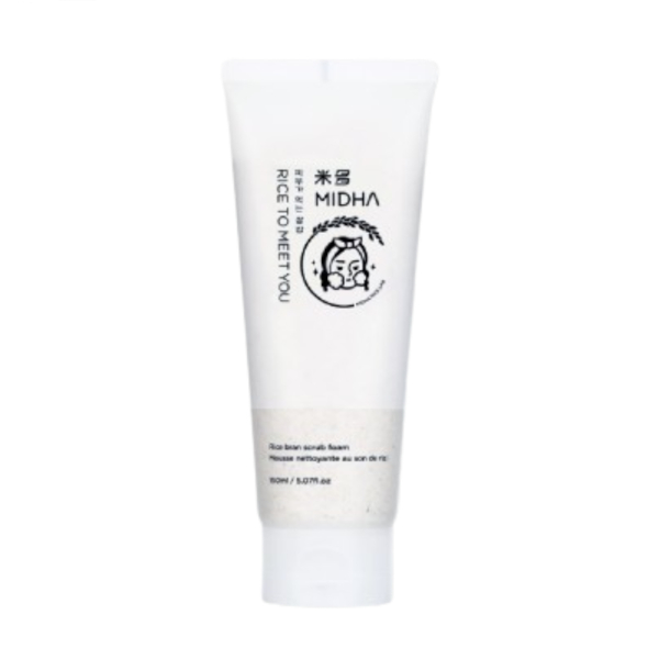 MIDHA - Rice Bran Scrub Foam - 150ml MIDHA - Rice Bran Scrub Foam - 150ml von MIDHA