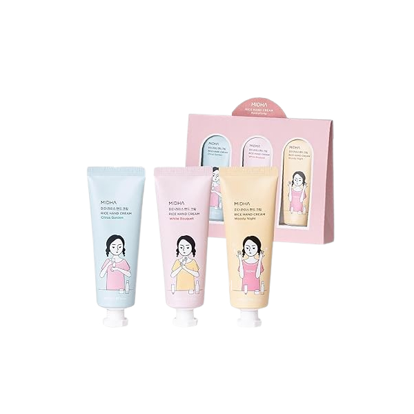 MIDHA - Rice Hand Cream Set - 40ml*3ea von MIDHA