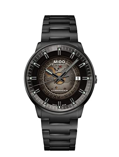 MIDO Commander Gradient, Schweizer Automatikuhrwerk, Datum, Metallarmband, M021.407.33.411.00 von MIDO