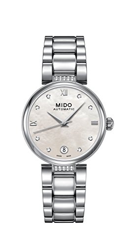 MIDO Damen-Armbanduhr Baroncelli II Analog Automatik Edelstahl M0222076111611 von MIDO