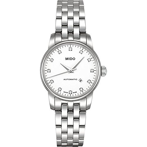 MIDO Damen-Armbanduhr XS Baroncelli Analog Automatik Edelstahl M76004661 von MIDO