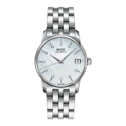 MIDO Damenuhr-Automatik Baroncelli Big Ø 33mm M0072071110600 von MIDO