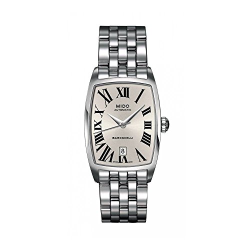 MIDO Damenuhr-Automatik Baroncelli Tonneau M0031071103300 von MIDO