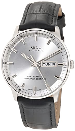 MIDO Herren-Armbanduhr Analog Automatik Leder M0214311603100 von MIDO