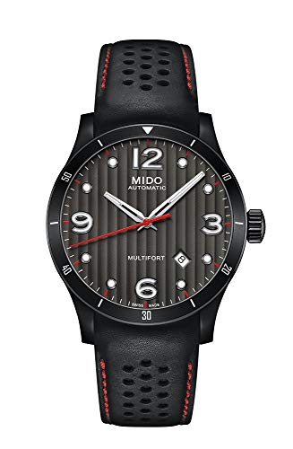 MIDO Herren-Armbanduhr Analog Automatik Leder M0254073606100 von MIDO