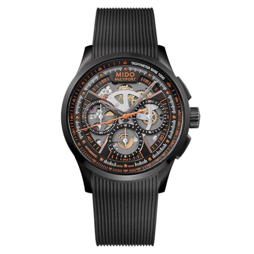 MIDO Multifort Skeleton Chrono M038.662.37.050.00 Herren Automatikchronograph Skelettiertes Ziffernblatt von MIDO