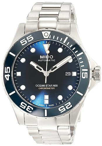 Mido Automatik-Taucheruhr für Herren Ocean Star 600 Blau M026.608.11.041.01 von MIDO