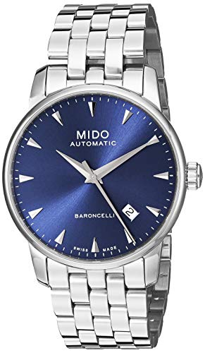 Mido Herren-Automatikuhr Baroncelli Midnight Blue Gent M8600.4.15.1 von MIDO