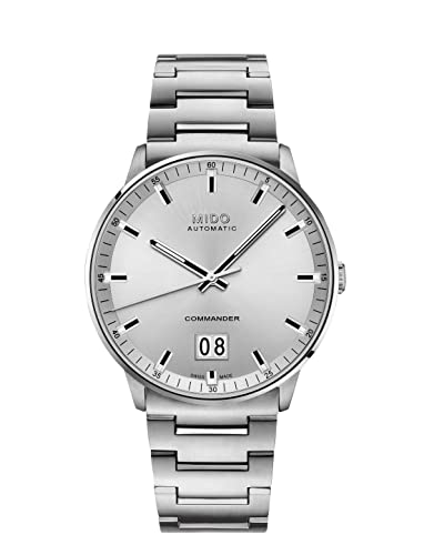 Mido Herren-Armbanduhr Silber Gehäuse Automatik Analog M0216261103100 von MIDO