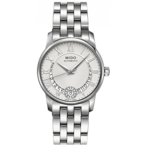 Mido Damen-Armbanduhr XS Analog Automatik Edelstahl M0072071103800 von MIDO