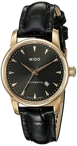 MIDO Damen-Armbanduhr XS Baroncelli Analog Automatik Leder M76003134 von MIDO