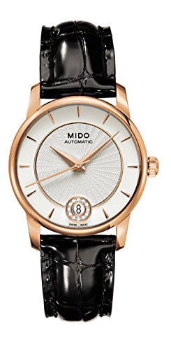 MIDO Damenuhr-Automatik Baroncelli Big Pvd Ø 33 M0072073603600 von MIDO