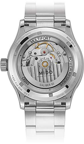 MIDO MULTIFORT III/GR/A/Steel/Blue M0384241104100 Herren Automatikuhr von MIDO