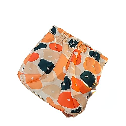 MIEDEON 2 Stück Mädchen Aufbewahrungsbeutel für Damenbinden Aufbewahrungstasche Süß Tampontasche Kreative Damenbinde Organizer Klein Tragtasche (Orange,4.7X5.1X1.9In) von MIEDEON