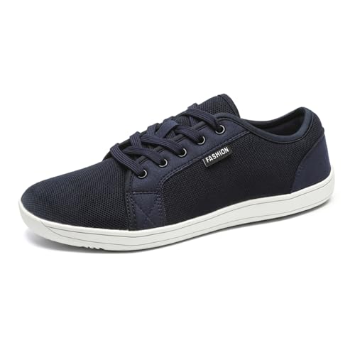 MIEHUIAI Herren Barfußschuhe Damen Breite Barfuss Schuhe Barfussschuhe Leicht Atmungsaktiv Fitnessschuhe Walkingschuhe Zero Drop Sohle Sneakers(8885 Grün,38EU) von MIEHUIAI