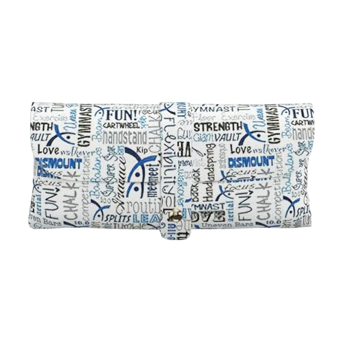 MIEKGPS Gymnastik Blau Druck Brillenetui Sonnenbrillenetui Lesebrille Etui Lesebrille Tasche Damen Herren Weiß Einheitsgröße MIEKGPS Gymnastik Blau Druck Brillenetui Sonnenbrillenetui Lesebrille Etui Lesebrille Tasche Damen Herren Weiß Einheitsgröße von MIEKGPS