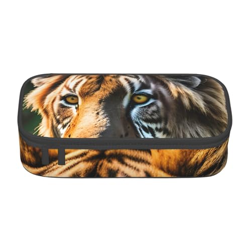 MIEKGPS Kosmetiktasche mit afrikanischem Tierdruck, großes Fassungsvermögen, Federmäppchen, Organizer, tragbare Tasche, schwarz, Einheitsgröße, modern MIEKGPS Kosmetiktasche mit afrikanischem Tierdruck, großes Fassungsvermögen, Federmäppchen, Organizer, tragbare Tasche, schwarz, Einheitsgröße, modern von MIEKGPS