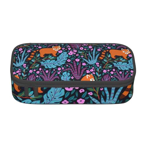 MIEKGPS Make-up-Tasche mit Katzen-Aufdruck, Kosmetiktasche, großes Fassungsvermögen, Federmäppchen, Organizer, tragbare Tasche, schwarz, Einheitsgröße, modern MIEKGPS Make-up-Tasche mit Katzen-Aufdruck, Kosmetiktasche, großes Fassungsvermögen, Federmäppchen, Organizer, tragbare Tasche, schwarz, Einheitsgröße, modern von MIEKGPS