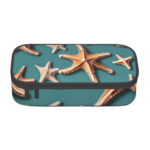 MIEKGPS Make-up-Tasche mit Muschel-Motiv, große Kapazität, Federmäppchen, Organizer, tragbare Tasche, schwarz, Einheitsgröße, modern MIEKGPS Make-up-Tasche mit Muschel-Motiv, große Kapazität, Federmäppchen, Organizer, tragbare Tasche, schwarz, Einheitsgröße, modern von MIEKGPS