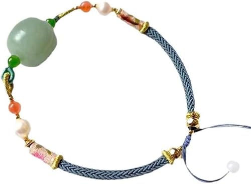 Einstellbare Damen Slider Armbänder Schmuck Mode Dekoration Armbänder Geflochtene Freundschaft Handgefertigt Geflochtene Vintage Ethnisch Hotan Jade Perlen Geflochtene Seil Amulett Schmuck Glück Einstellbare Damen Slider Armbänder Schmuck Mode Dekoration Armbänder Geflochtene Freundschaft Handgefertigt Geflochtene Vintage Ethnisch Hotan Jade Perlen Geflochtene Seil Amulett Schmuck Glück von MIFANI
