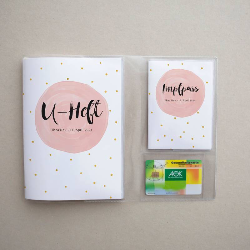 U-Heft Und Impfpasshülle Set 3-Teilig U-Heft Und Impfpasshülle Set 3-Teilig von MIINIMIINI