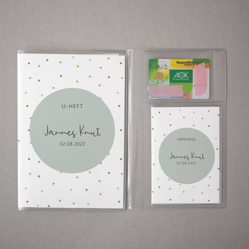 U-Heft Und Impfpasshülle Set 3-Teilig von MIINIMIINI