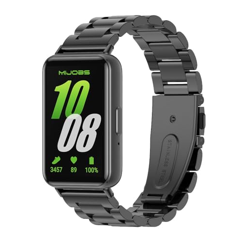 MIJOBS Armband kompatibel mit Samsung Galaxy Fit 3 SM-R390-Bändern für Damen und Herren, Sport-Armbänder, Ersatz-Armband-Zubehör für Samsung Galaxy Fit3 von MIJOBS