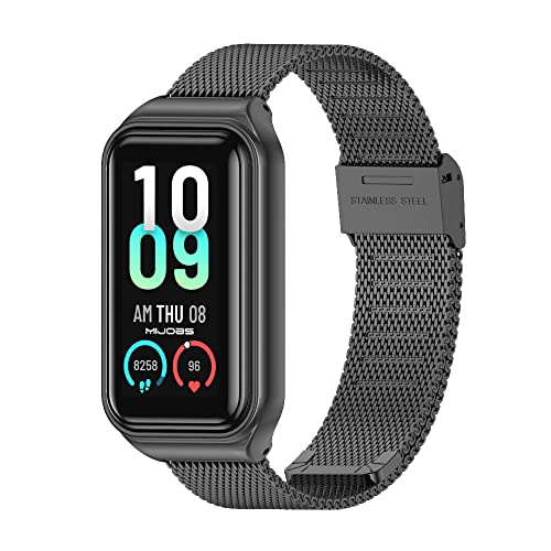 MIJOBS Uhrenarmbänder kompatibel mit Amazfit Band 7 Armband, verstellbare Armbänder mit Metallschnalle, Armband für Amazfit Band 7 Ersatzband von MIJOBS