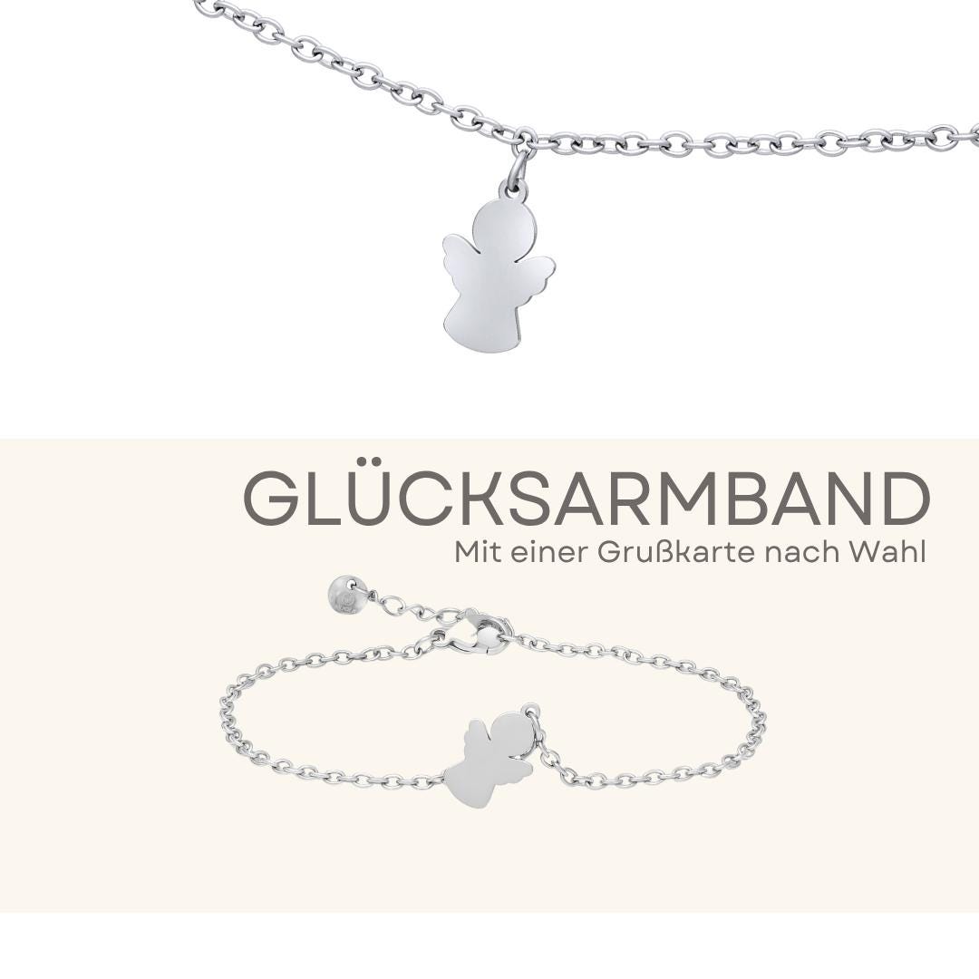 Armband Mit Schutzengel, Glücksbringer, Kraftspender, Freundschaftsarmband von MIJOLAshop
